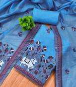 printed unstitched dress material
