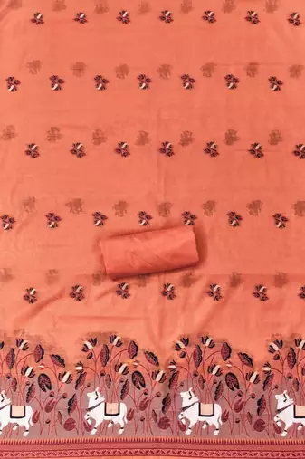 printed unstitched dress material