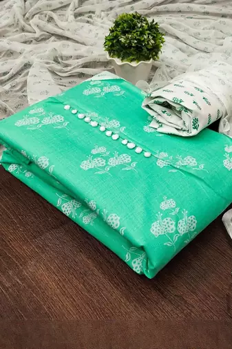 printed cotton dress material
