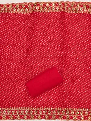 women embroidered unstitched dress material 4