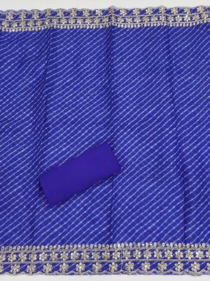 embroidered zari unstitched dress material 4