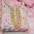 floral printed beads and stones unstitched dress material