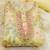 floral embroidered organza unstitched dress material