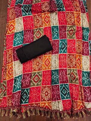 embroidered cotton unstitched dress material 4