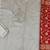 grey & red unstitched dress material