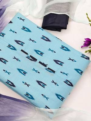 printed unstitched dress material 1