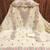 floral embroidered chanderi cotton unstitched dress material