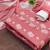 women peach printed floral dress material