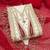 paisley embroidered sequinned chanderi butti silk unstitched dress material