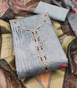 printed unstitched dress material