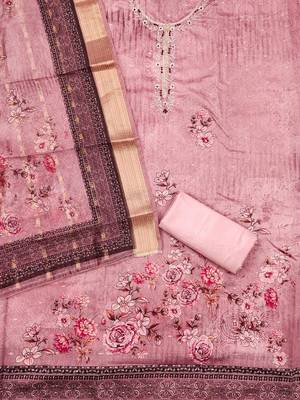 printed unstitched dress material 3