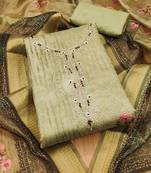 printed unstitched dress material