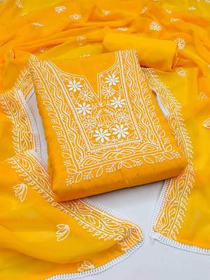 ethnic motifs embroidered beads and stones detail unstitched dress material 1