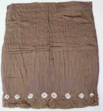 bandhani dyed unstitched dress material 4