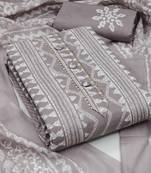 printed unstitched dress material