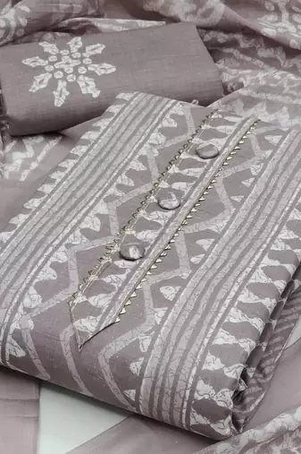 printed unstitched dress material
