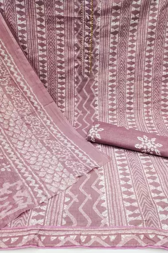 printed unstitched dress material