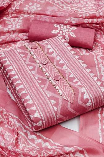 printed unstitched dress material