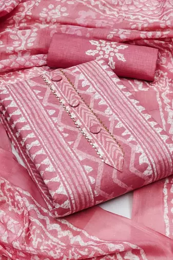 printed unstitched dress material