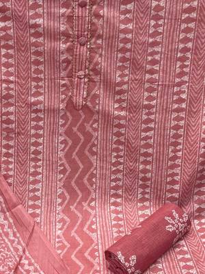 printed unstitched dress material 3