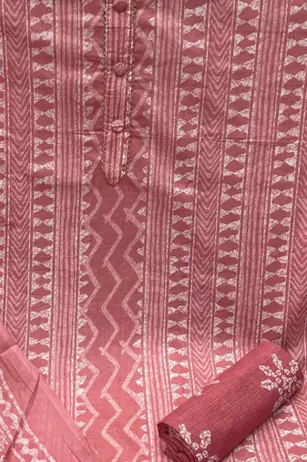 printed unstitched dress material