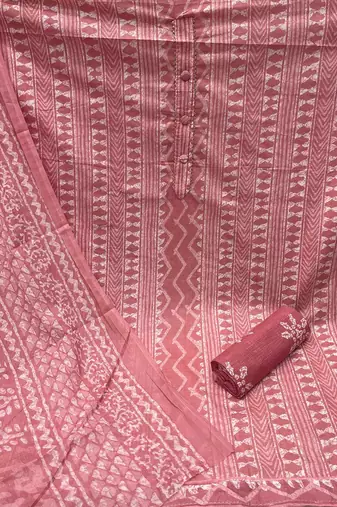 printed unstitched dress material