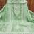 green chanderi embroidery work unstitched dress material