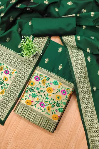 unstitched dress material