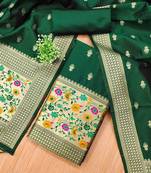 unstitched dress material