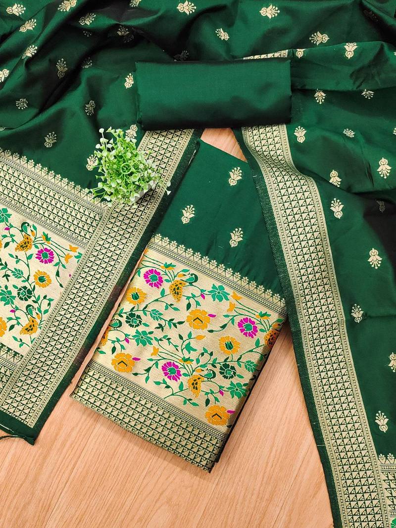 unstitched dress material