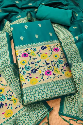 unstitched dress material