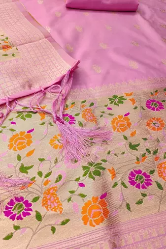 ethnic motifs woven design unstitched dress material