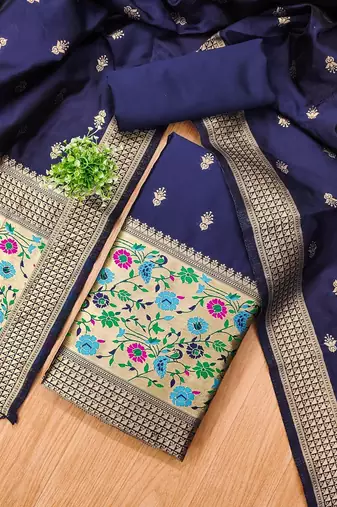 unstitched dress material