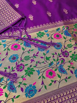 ethnic motifs woven design unstitched dress material 4