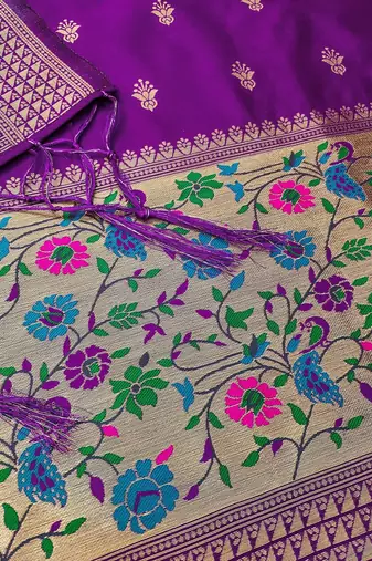 ethnic motifs woven design unstitched dress material