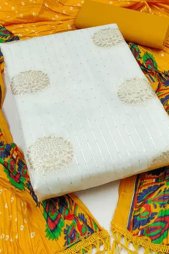 unstitched dress material