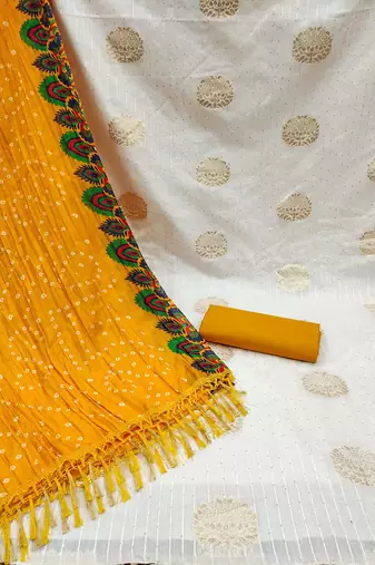 unstitched dress material