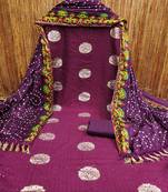 unstitched dress material