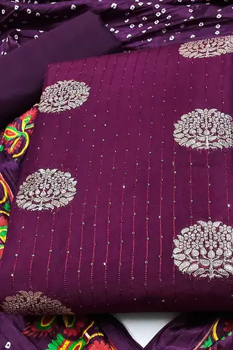 unstitched dress material
