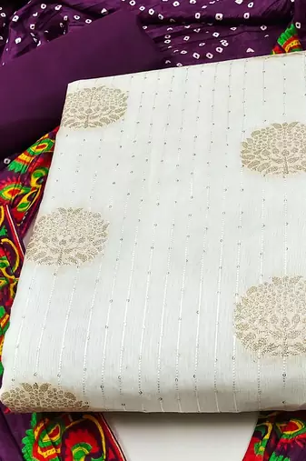 unstitched dress material