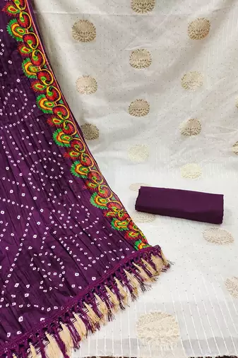 unstitched dress material