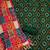 ethnic motifs embroidered mirror work bandhani unstitched dress material