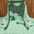 green georgette multi work unstitched dress material
