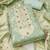 floral woven design unstitched dress material