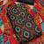 ethnic motifs embroidered mirror work bandhani unstitched dress material