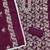 floral embroidered unstitched dress material