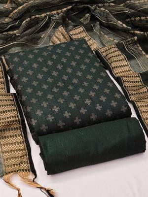woven design unstitched dress material 2
