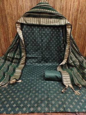 woven design unstitched dress material 4