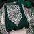 ethnic motifs embroidered unstitched dress material