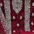 ethnic motifs embroidered unstitched dress material